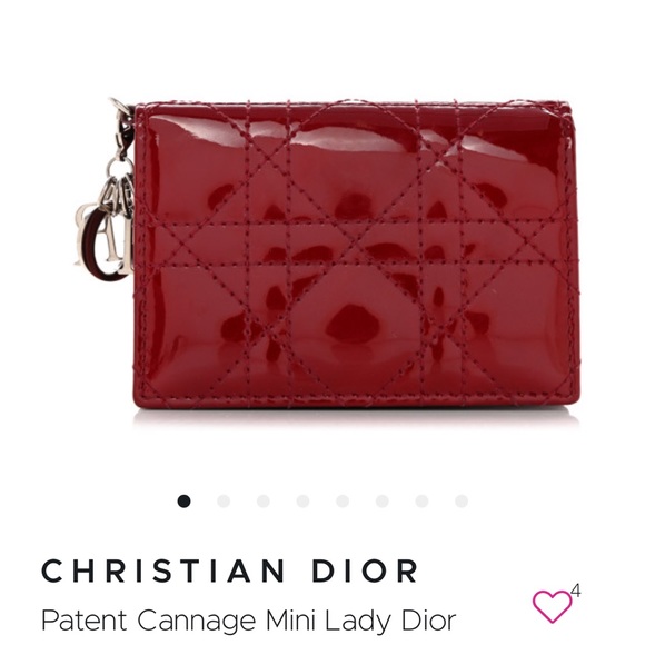 Mini Lady Dior wallet - Picture 7 of 12